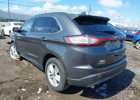 2017 Ford Edge Sel из США, поврежденный, VIN 2FMPK4J96HBB87599